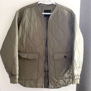 Olive Green Bomber Jacket